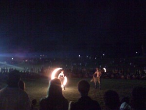 Fire Dance at Foss Hill