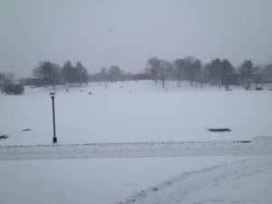 Foss Hill From my Office Window